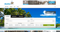 Desktop Screenshot of boatingbay.com